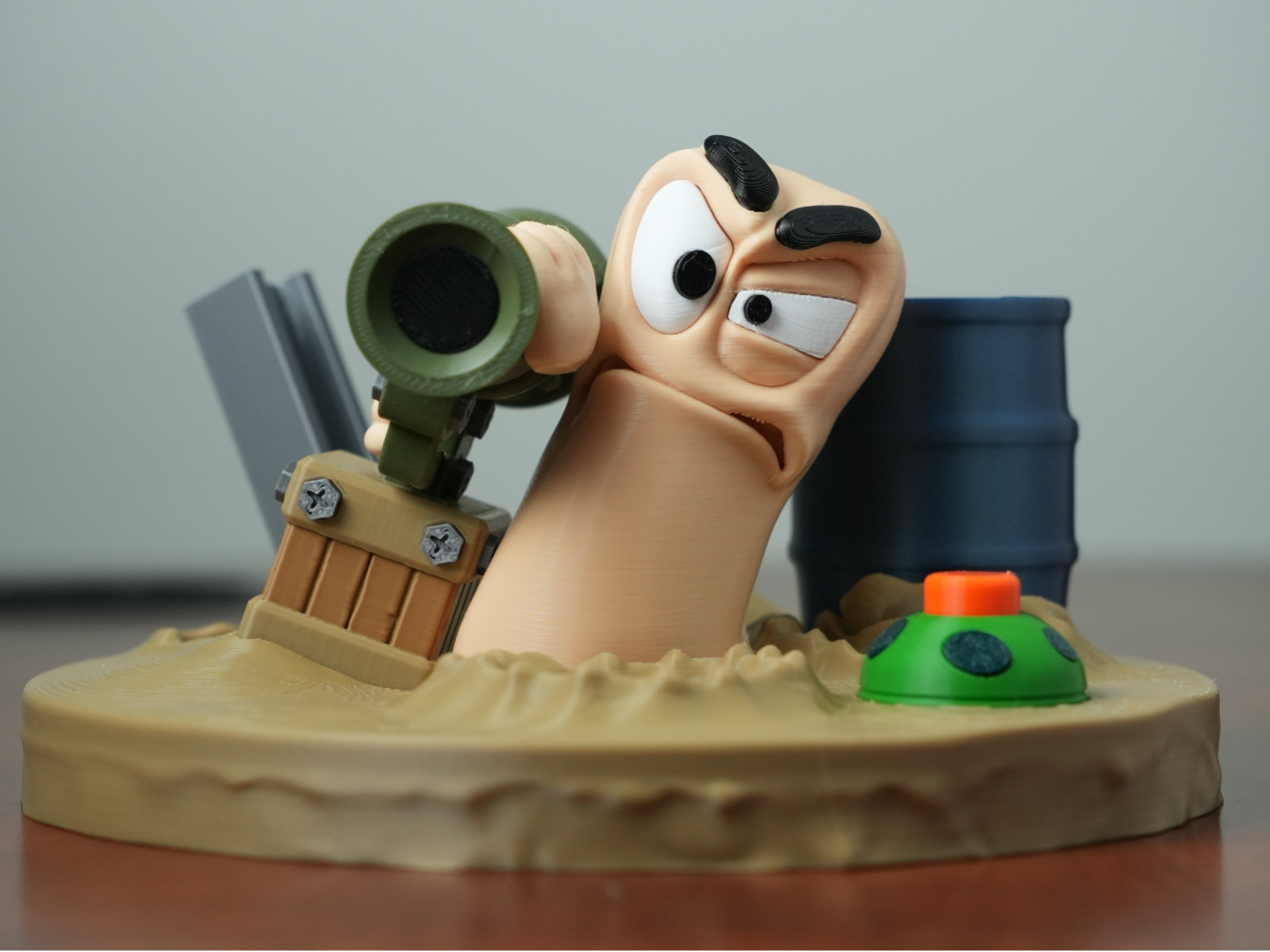Worms game - no ams