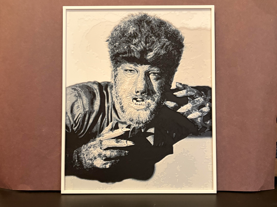 The Wolf Man Hueforge