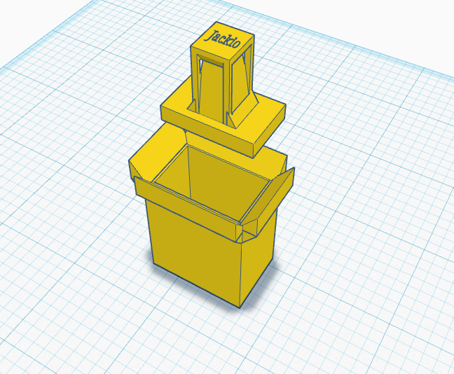 Eraser bits collection box