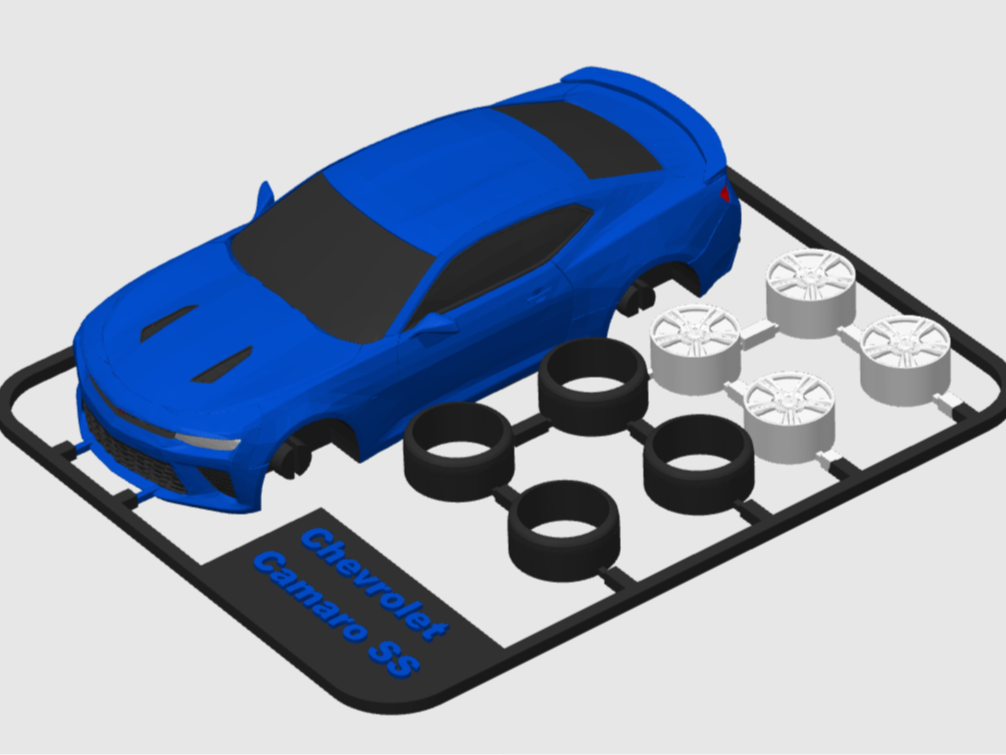 Chevrolet Camaro SS 2016 kit card