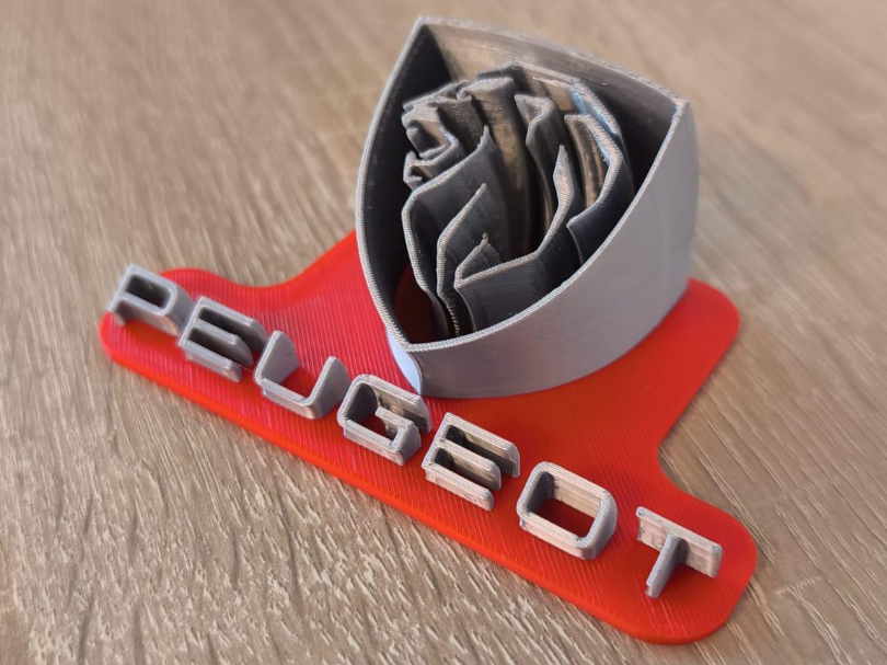 Peugeot Car Logo Stand