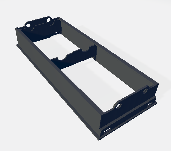 Floor Register Diverter Housing - 10" x 4"
