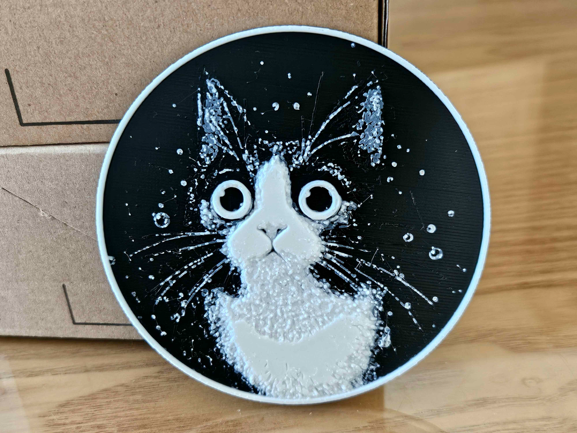 Curious Kitty Coaster