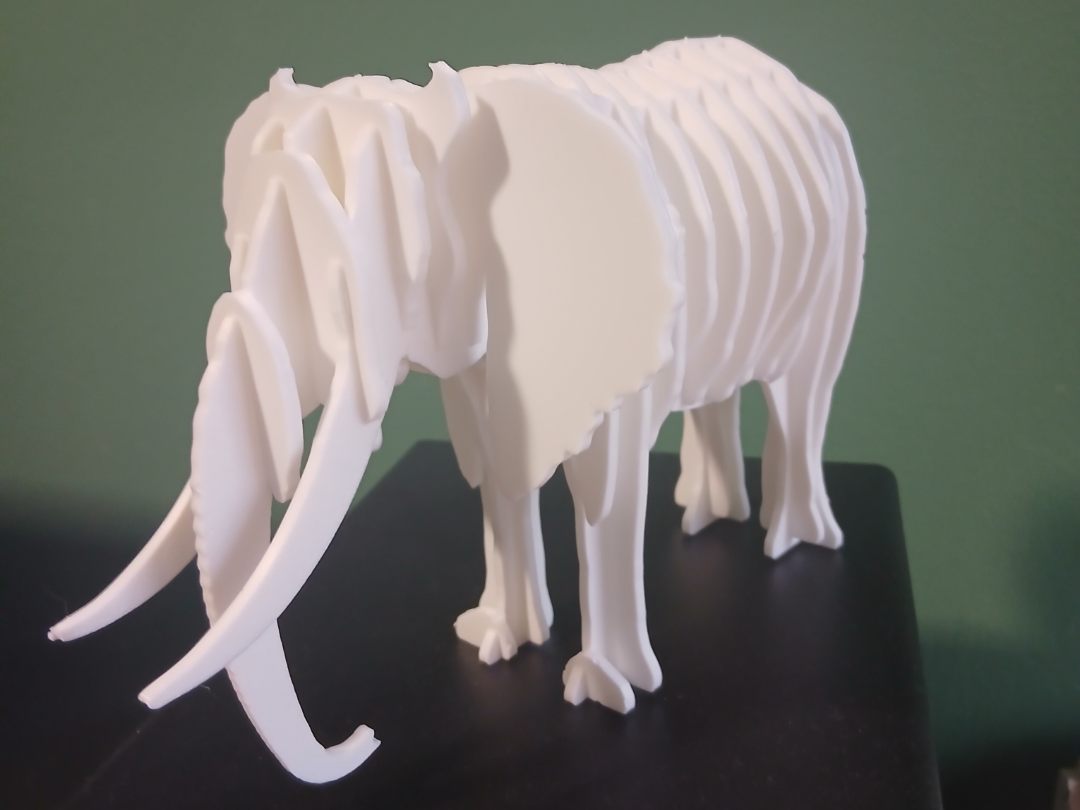 3d Puzzle Big Elephant