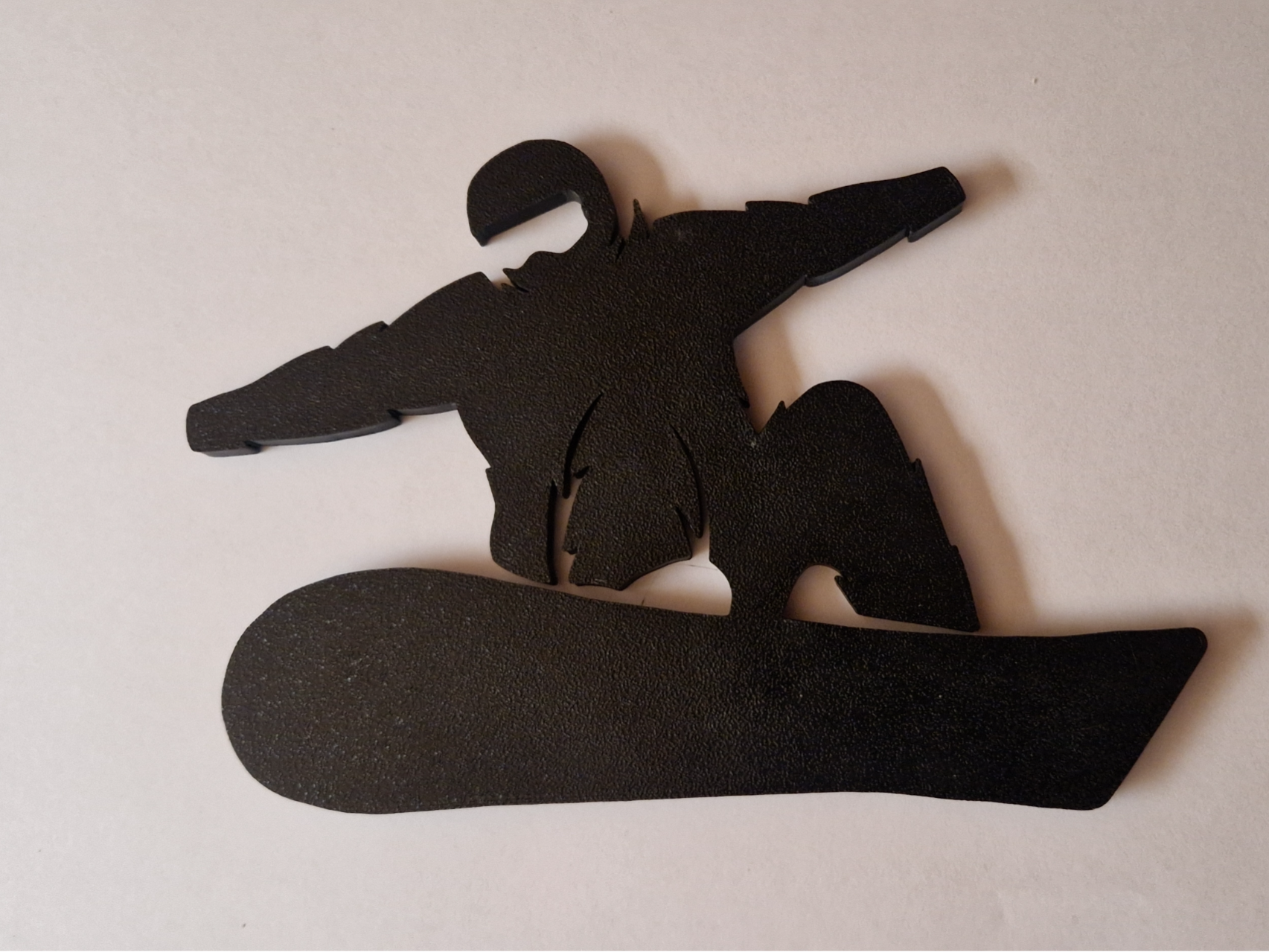 DECORAZIONE MURALE SNOWBOARDER