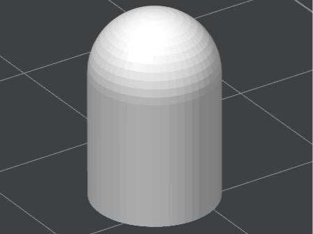 Domed cap, generator