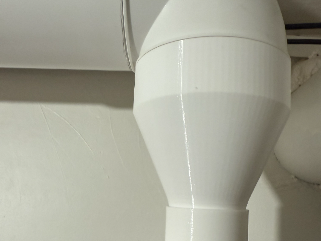 Vent adapter 100mm to 50mm