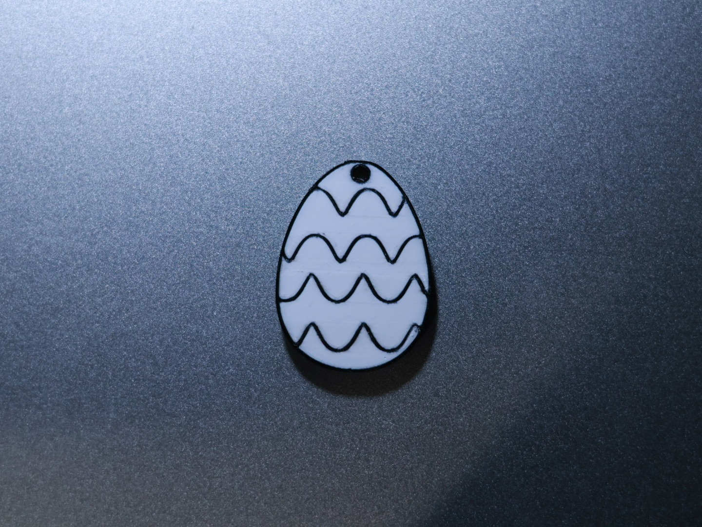 Wavy Easter Egg