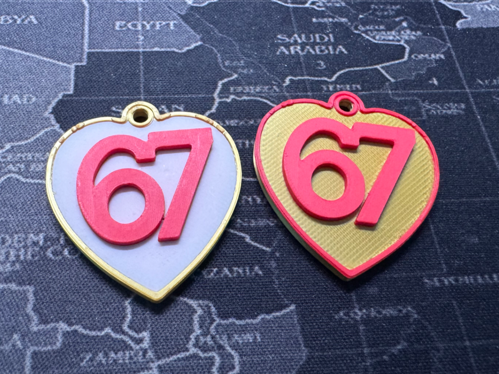 67 Heart Pendant for Valentine