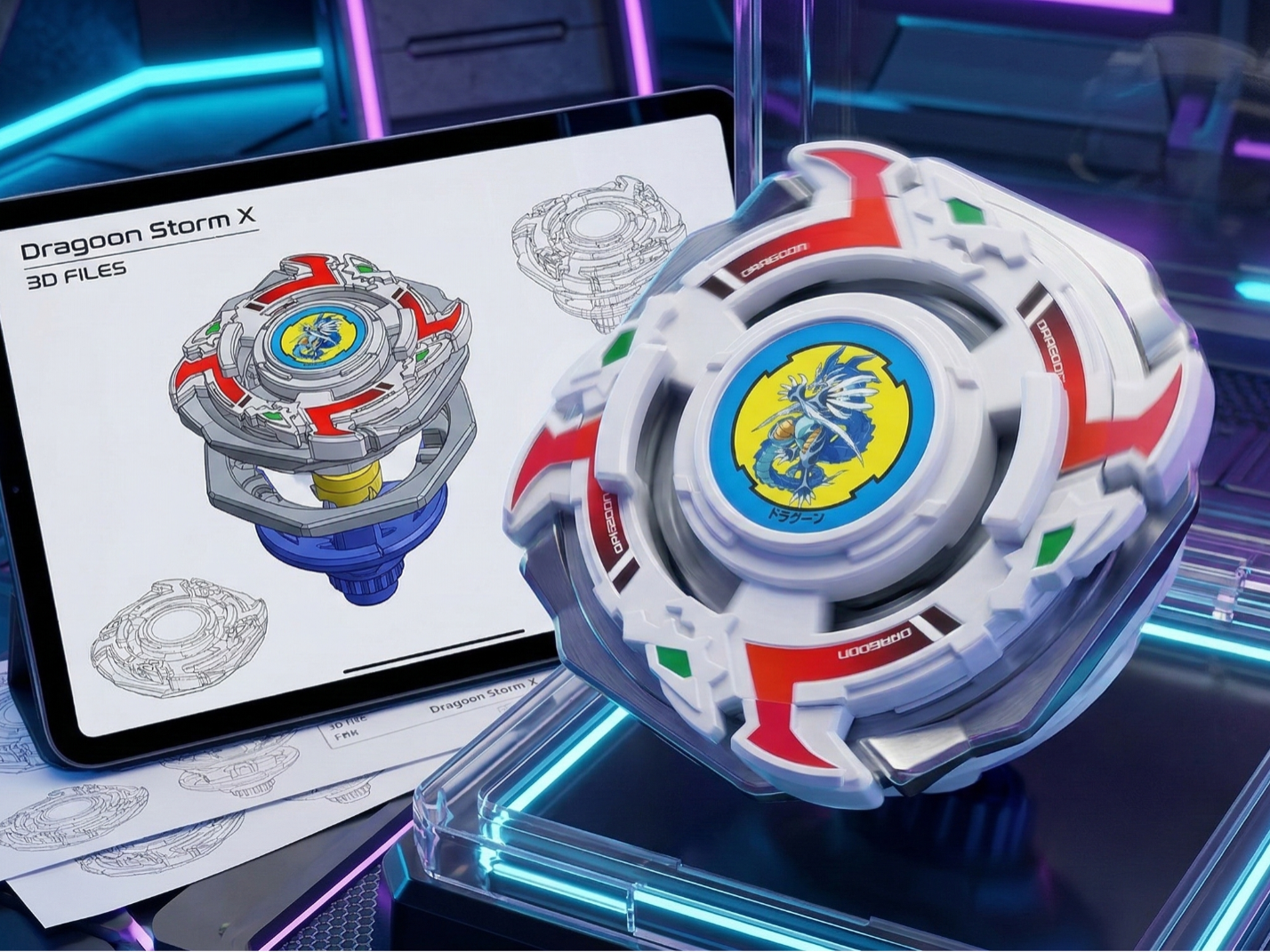 DragoonStorm 4-60RA 25th Edition Beyblade X