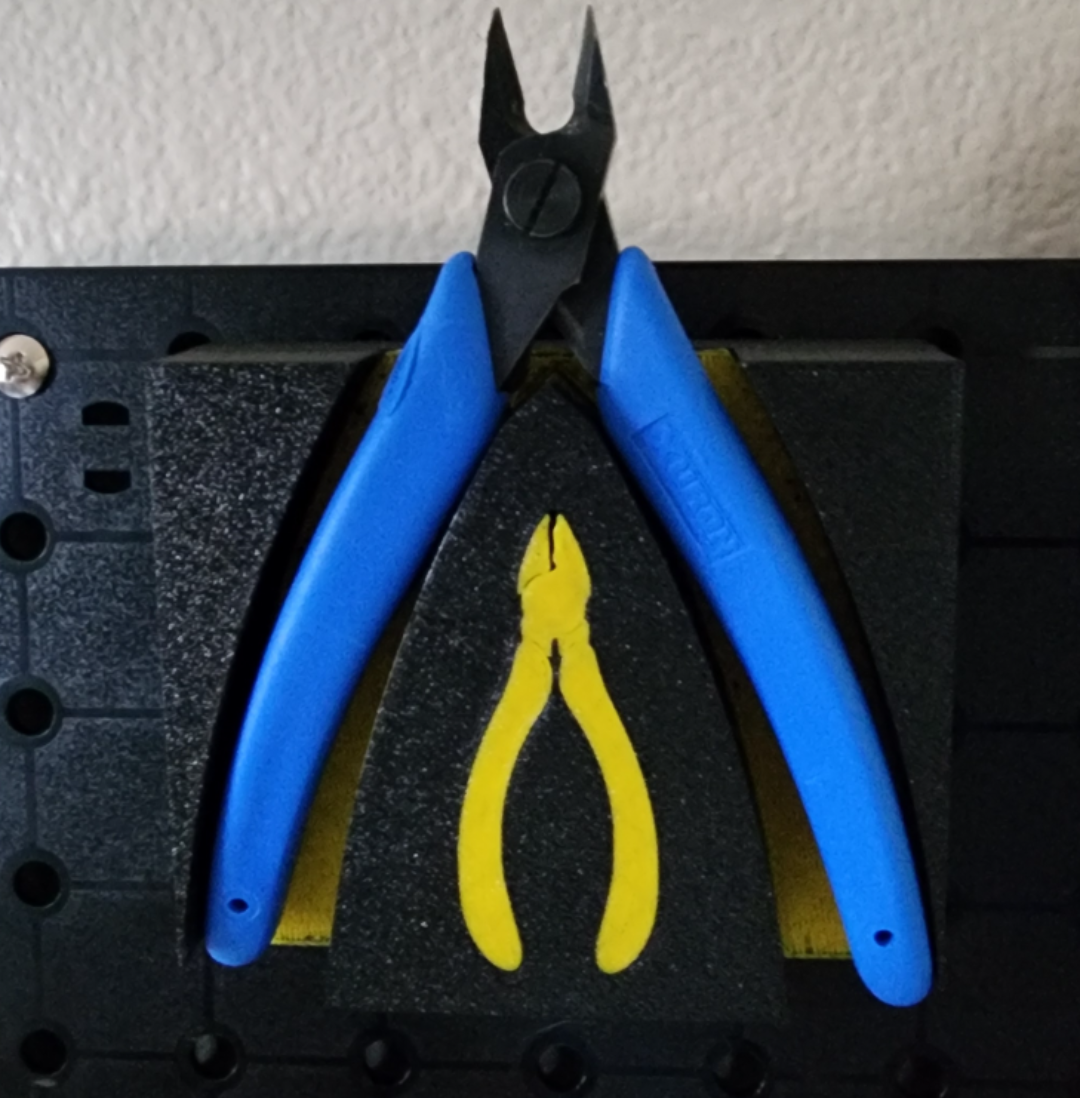 Diagonal Cutter Peg Board Mount