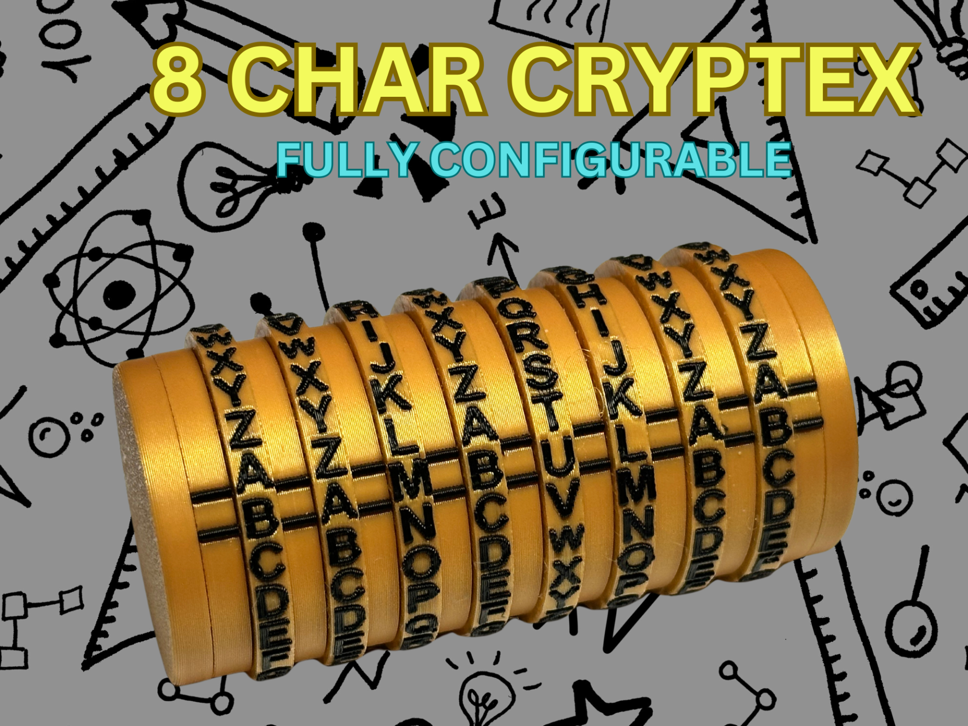 8-character cryptex