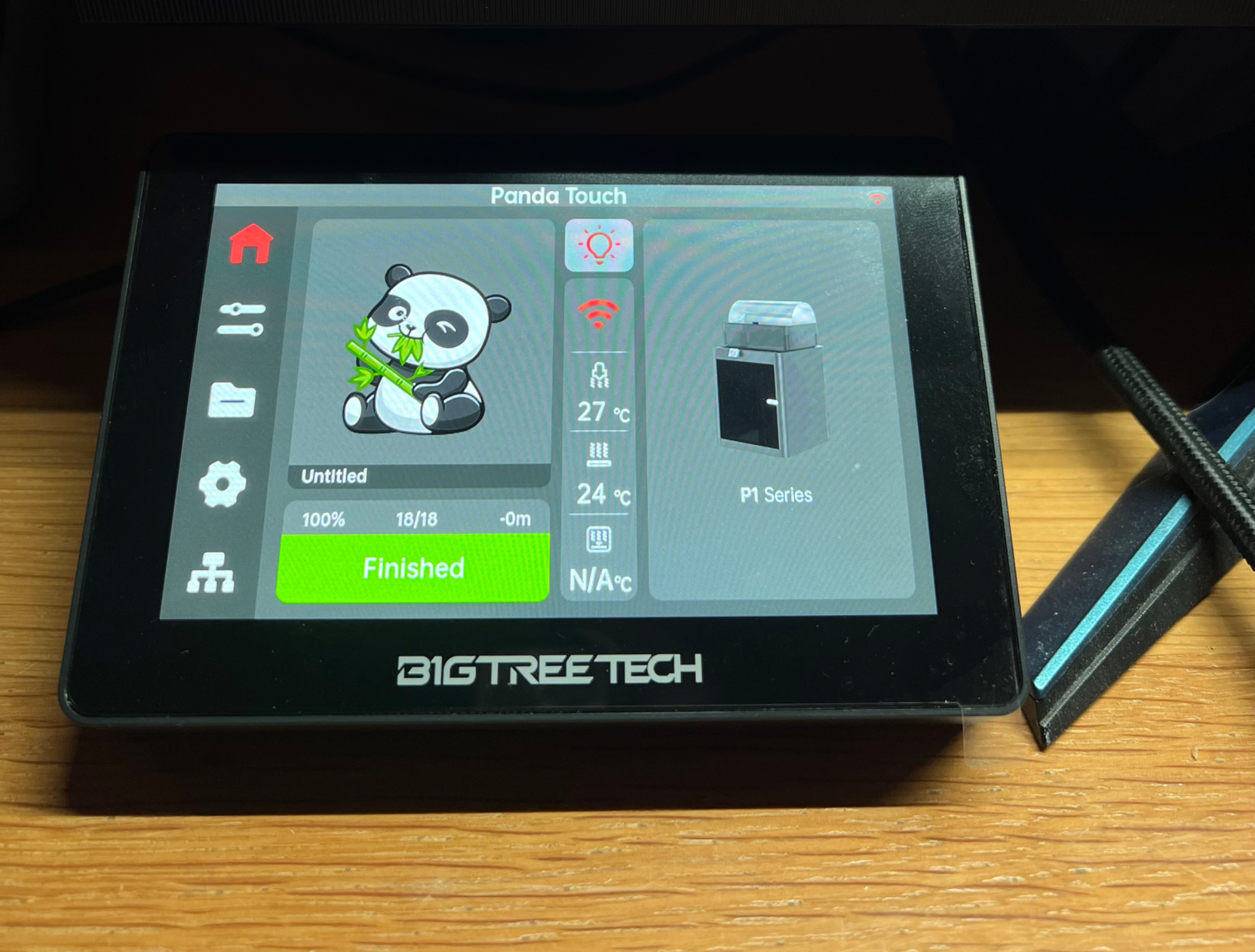 Panda Touch Desk Stand - 30 Degree Tilt - Minimalist Design