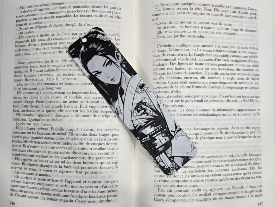 Bookmark Girl Kimono