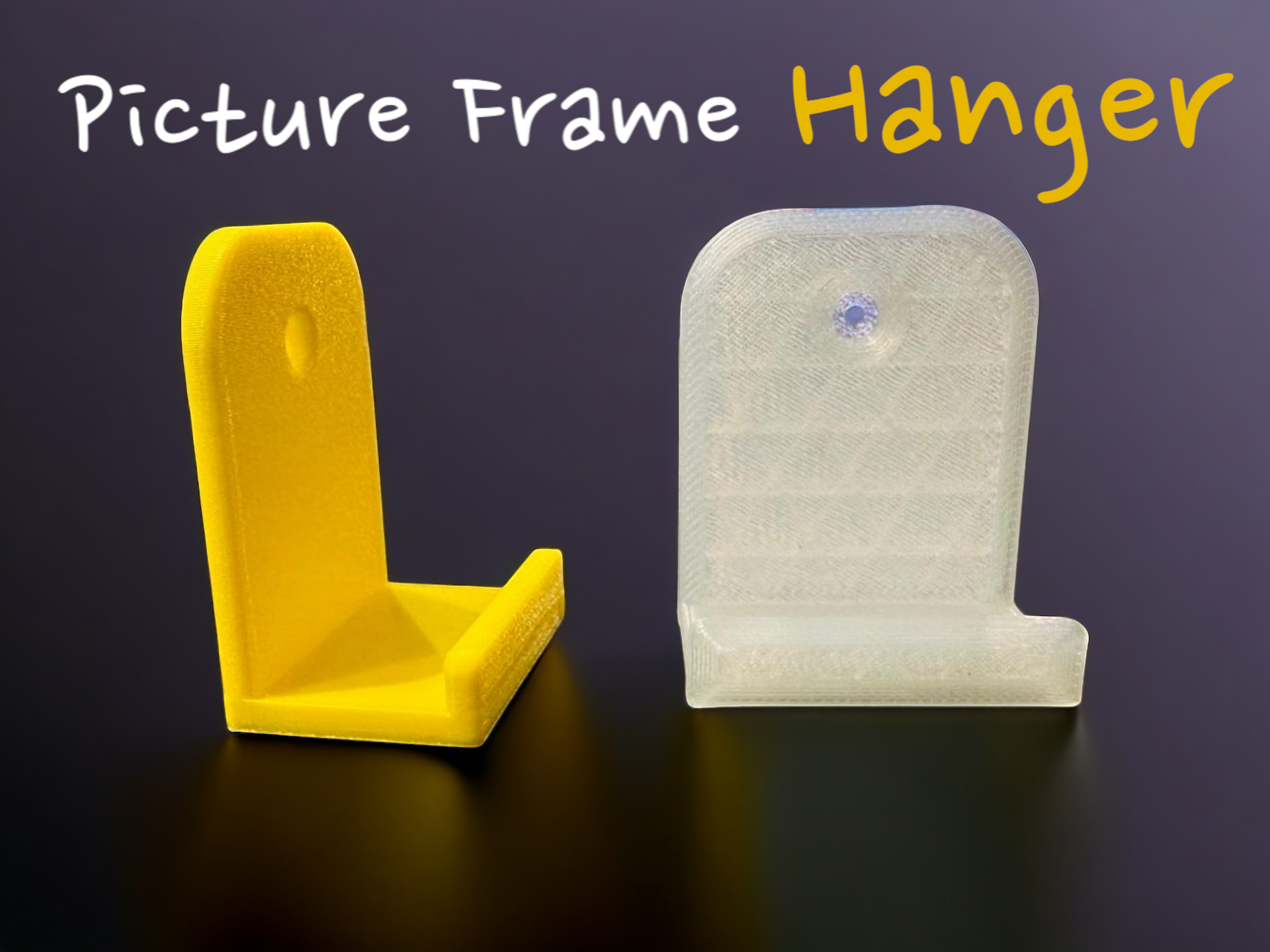 Picture frame hanger