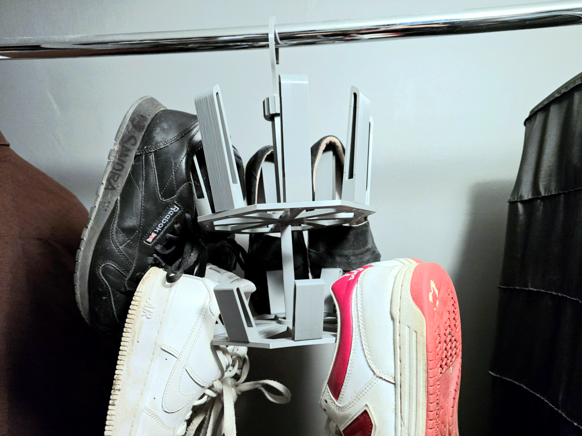 Shoe hanger up to 16 shoes, A1 mini compatible