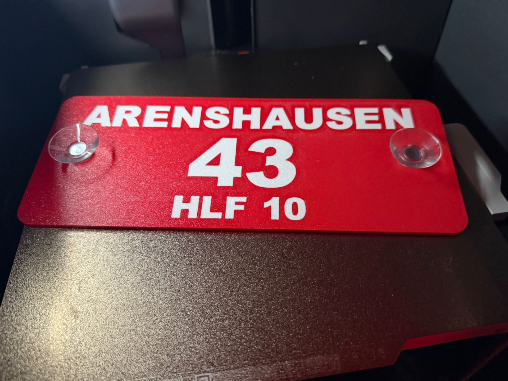 Fahrzeugkenner Schild Feuerwehr