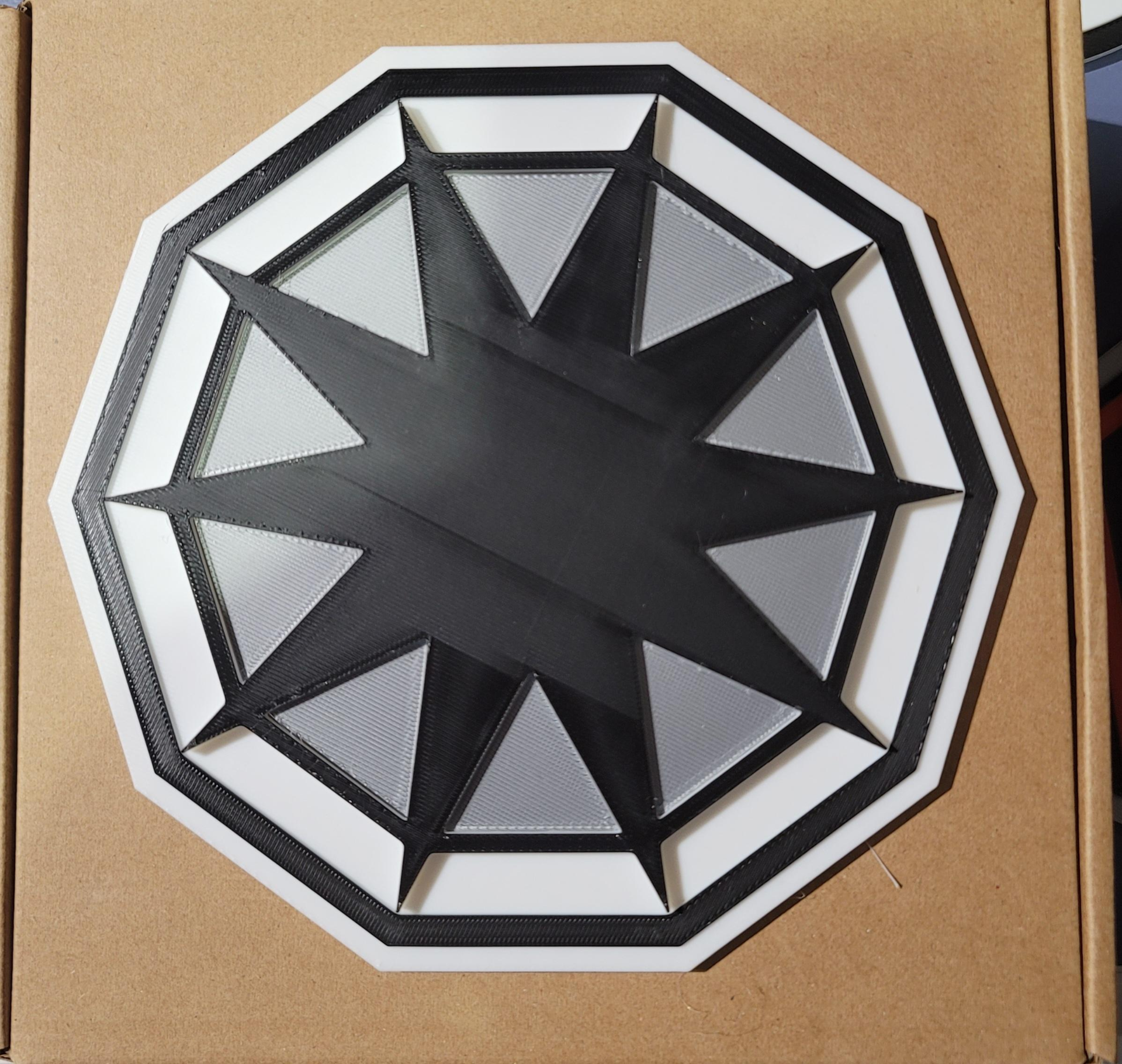 STAR WARS PENTASTAR 3D Logo 180mm series