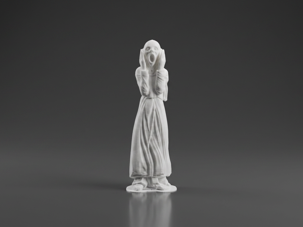 The Scream Figure (Edvard Munch) – 3D Model
