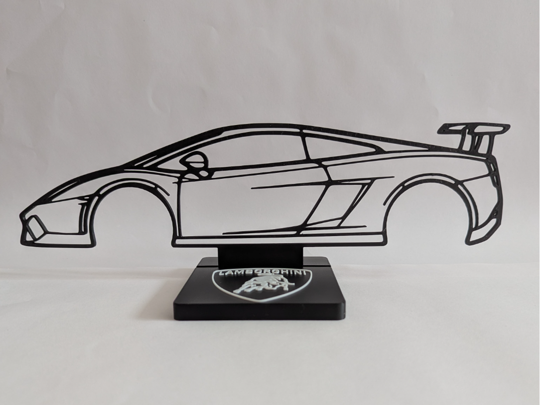 Lamborghini Gallardo silhouette