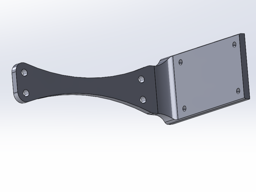 front lian li o11 bracket