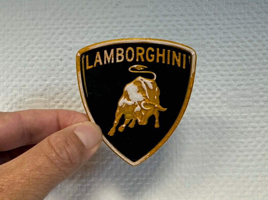 Logo Lamborghini - Hueforge