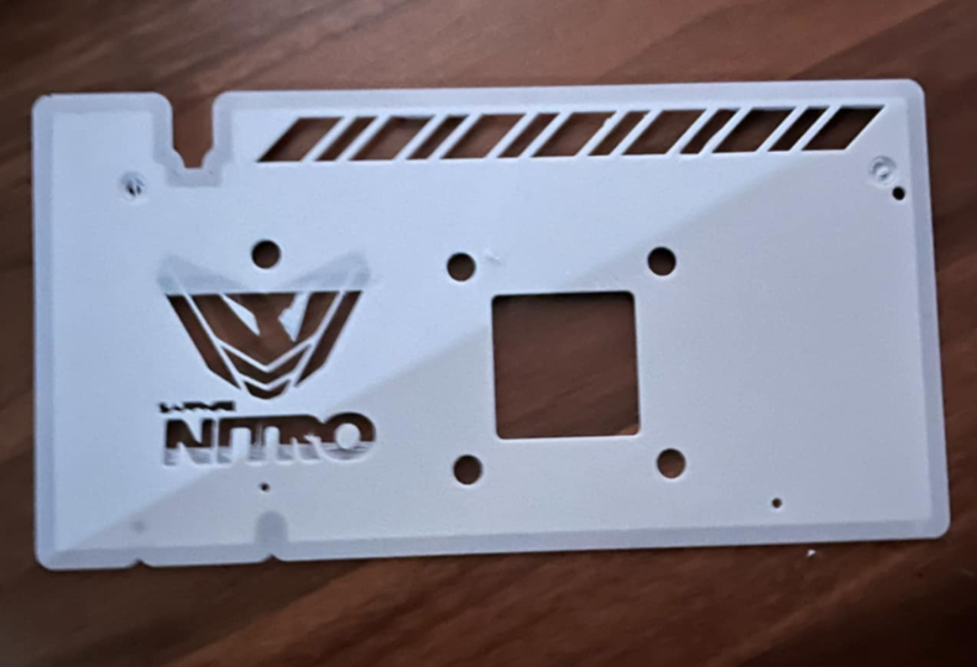 Sapphire Radeon RX580 Backplate