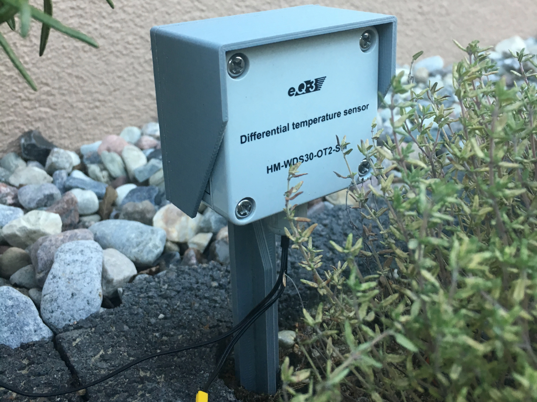 Wetterschutz Homematic Temperaturdifferenzsensor
