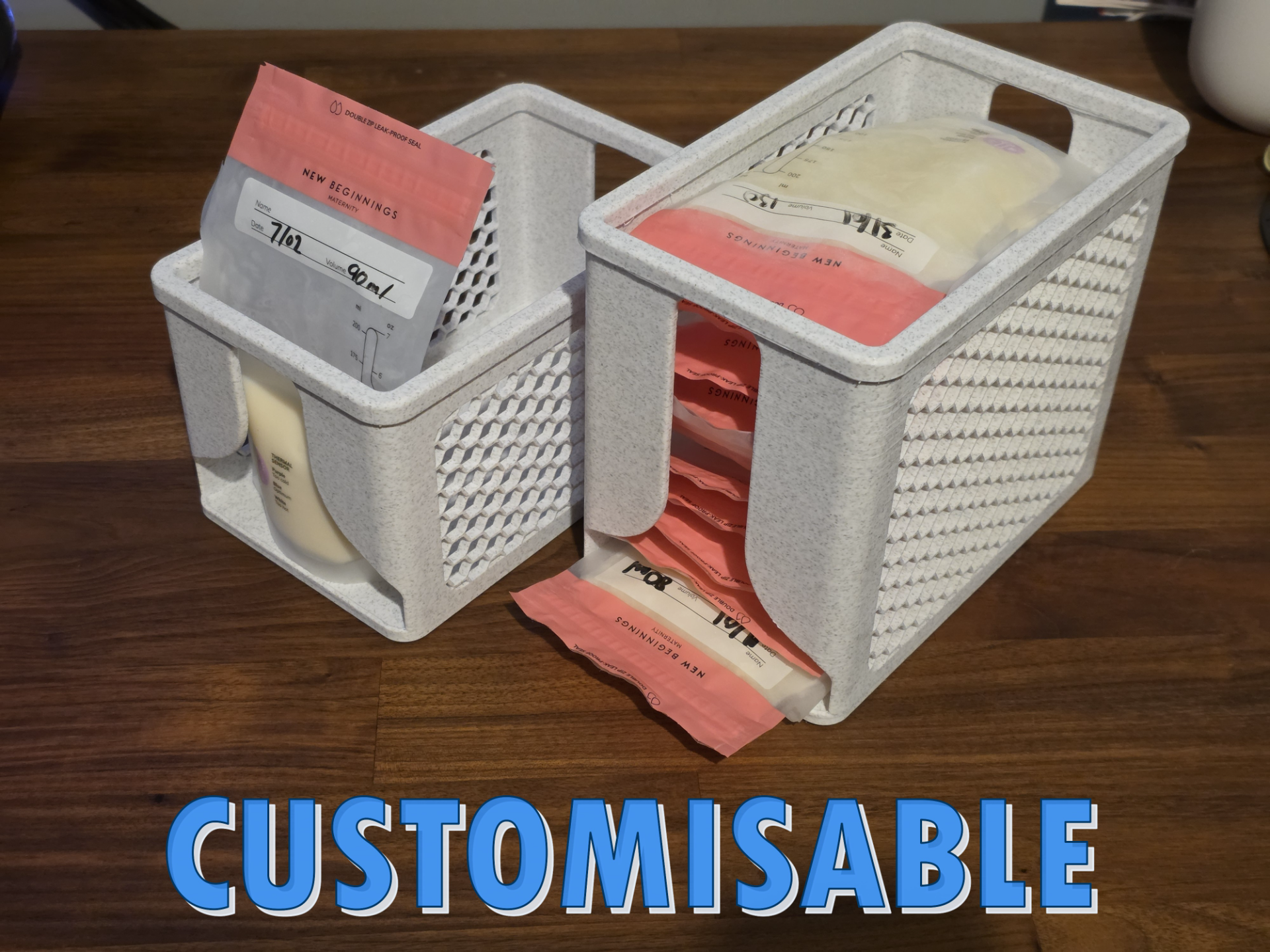 Breast Milk Pouch Holder