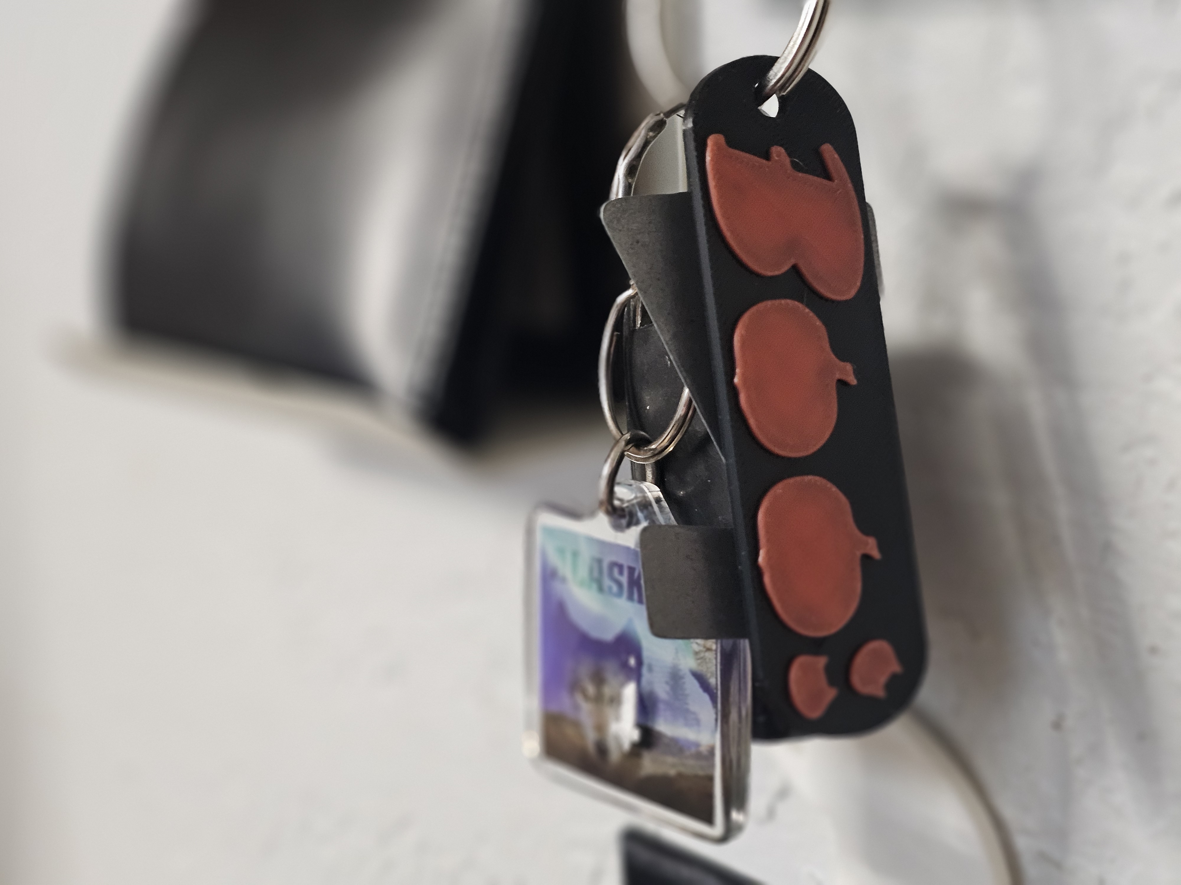 BOO Halloween Keychain - Multicolor