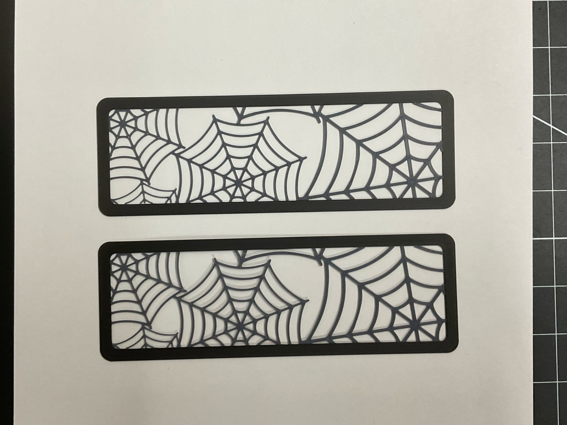 spiderweb bookmark