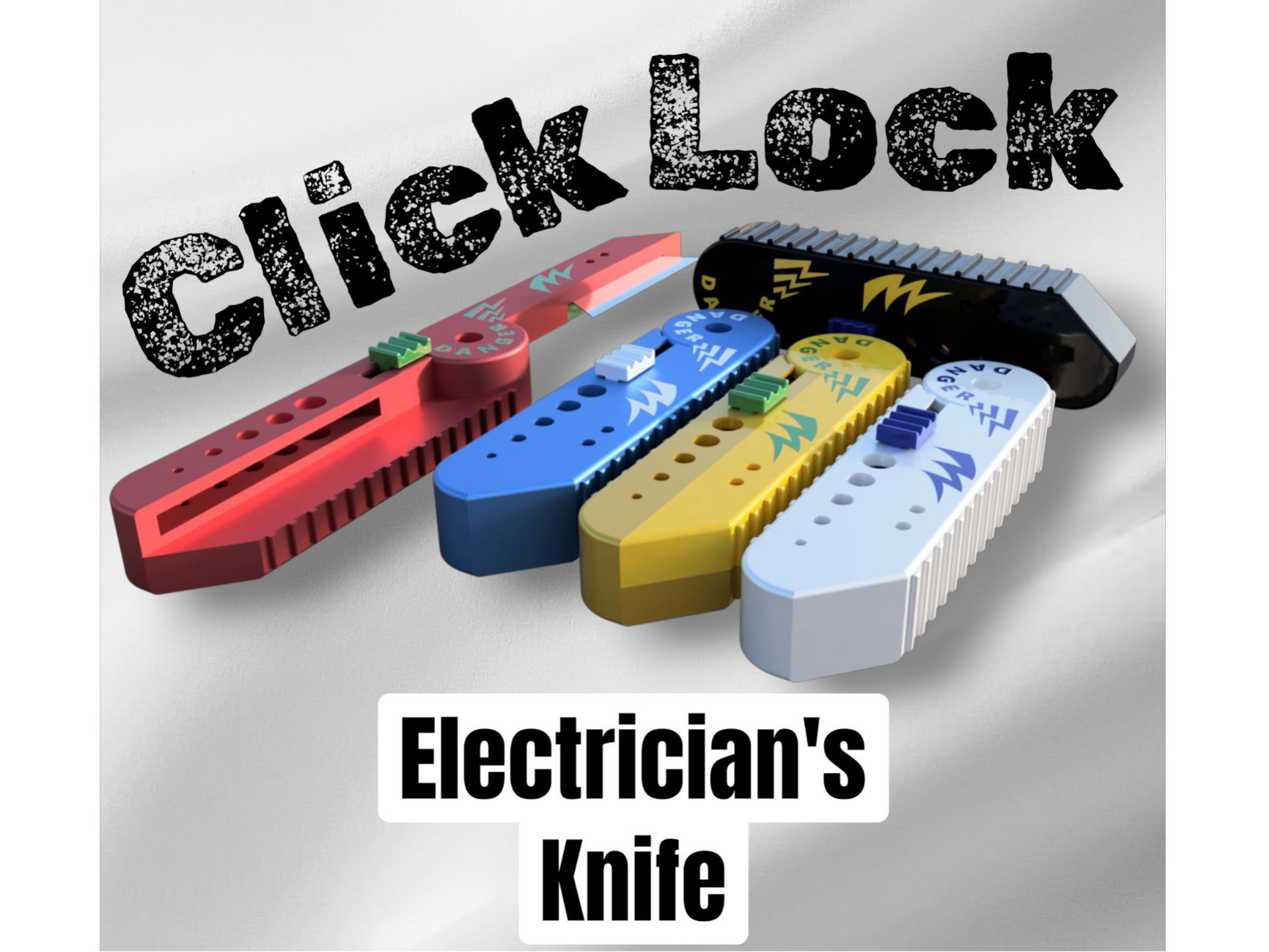 ELECTRICIAN'S KNIFE - Click Lock