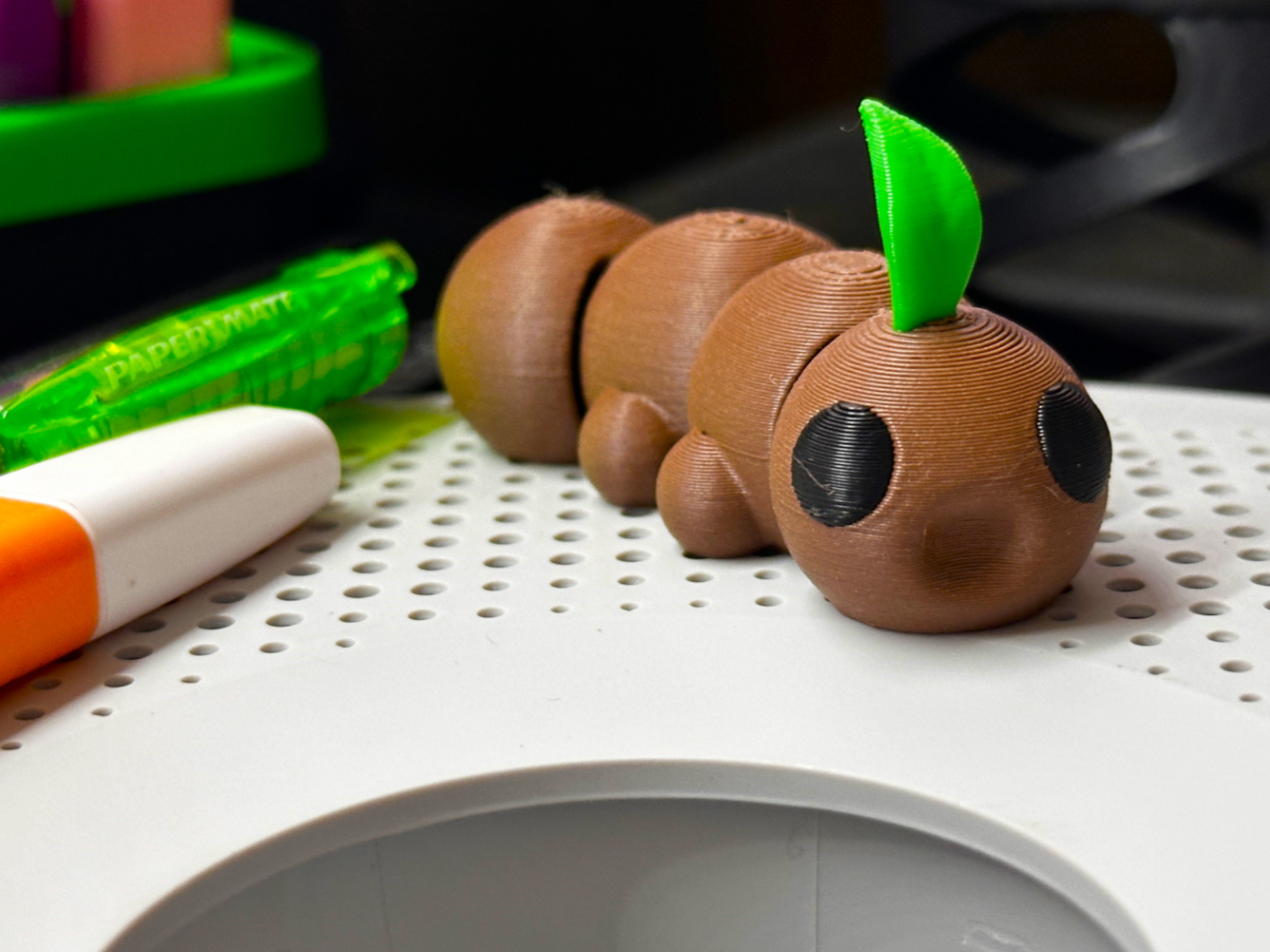 Leafy the Hungry Caterpillar Flexy - Articulated