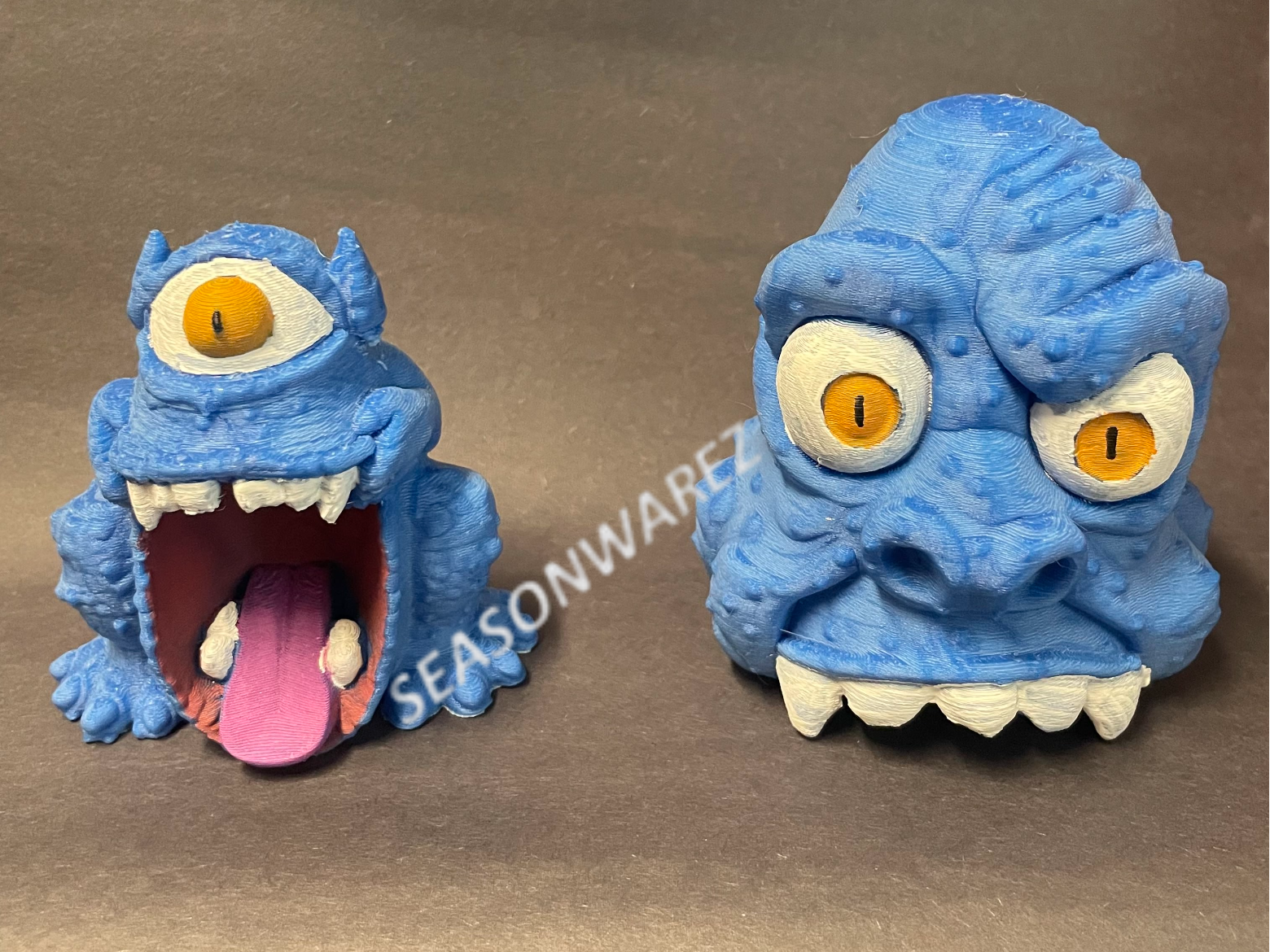 Blue Monster Hidden Ghost Ghostbusters