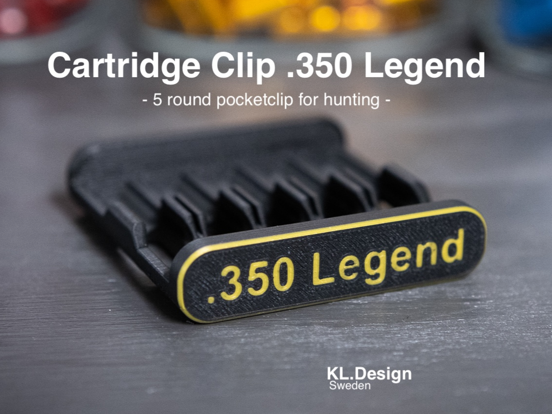 .350 Legend Cartridge Clip