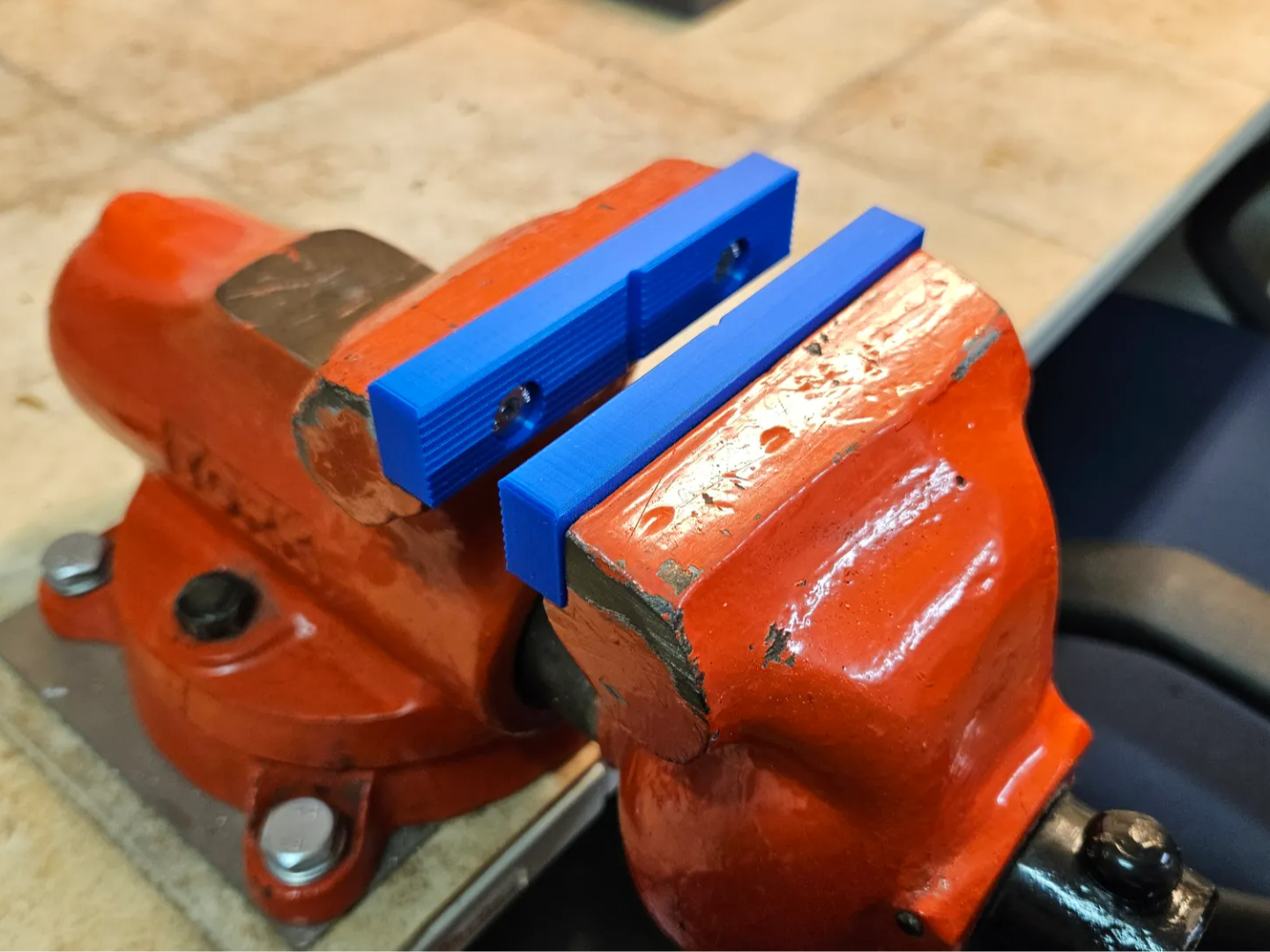 York vise jaw