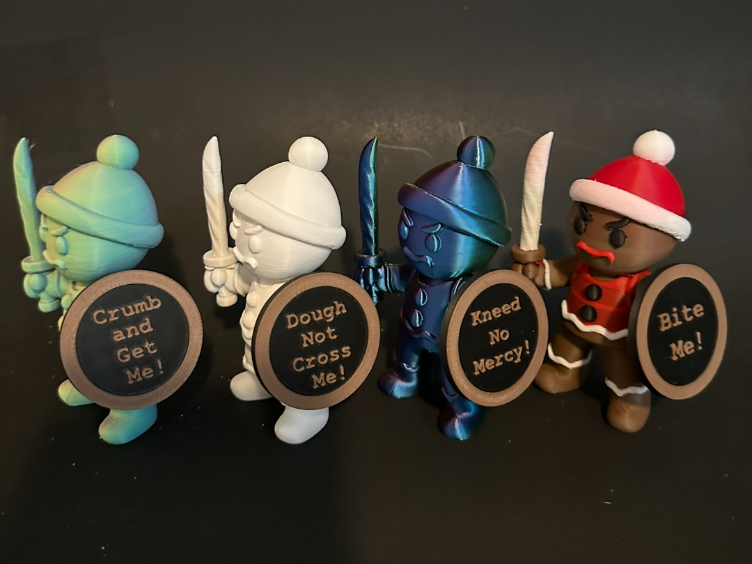 Gingerbread Warrior – “Crumb and Get It!”