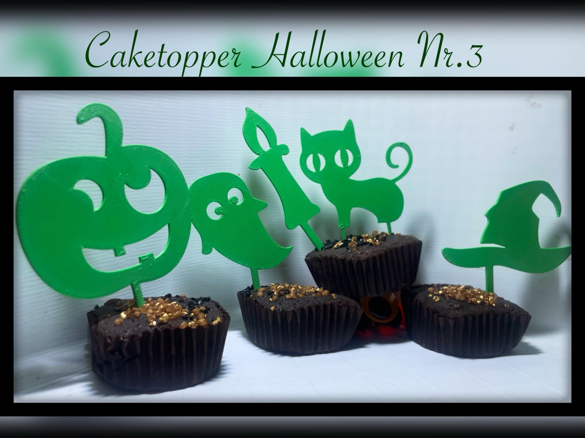 Caketopper Halloween Nr.3