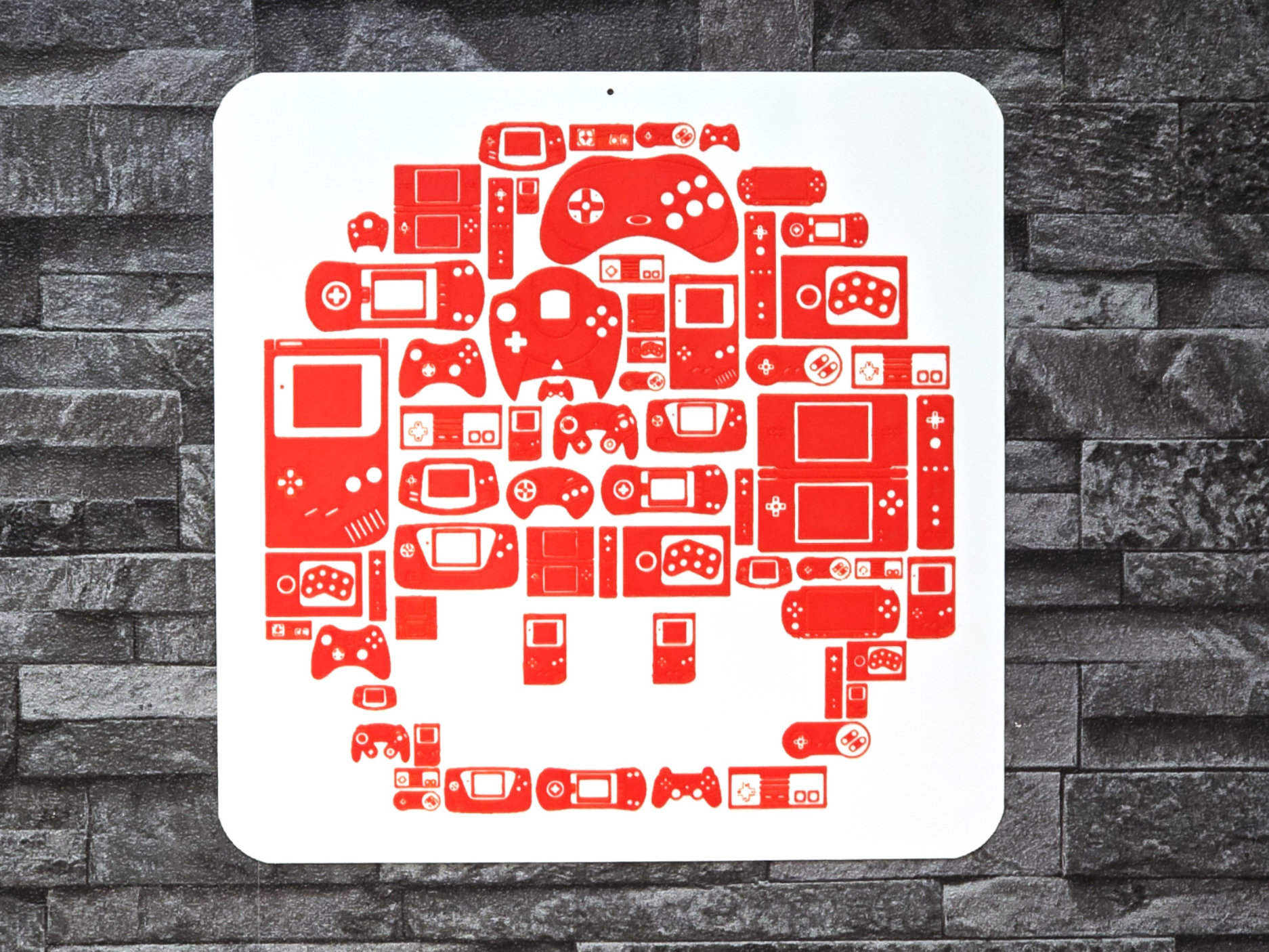 Hueforge Retro Game Mush Room Mario