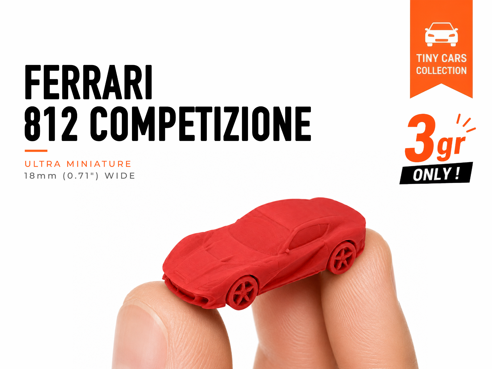 Tiny Ferrari 812 Competizione - Mini Cars Series