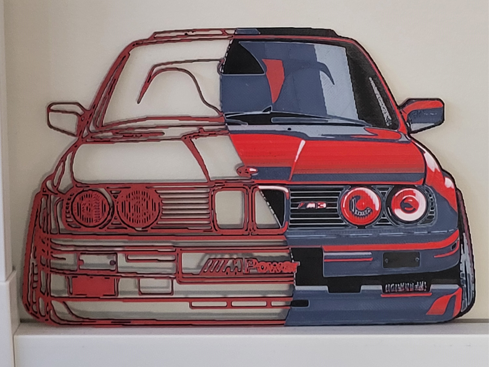 BMW E30 Hueforge