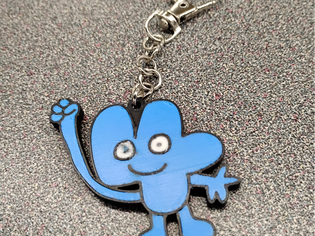 Bfdi/bfb/tpot four keychain