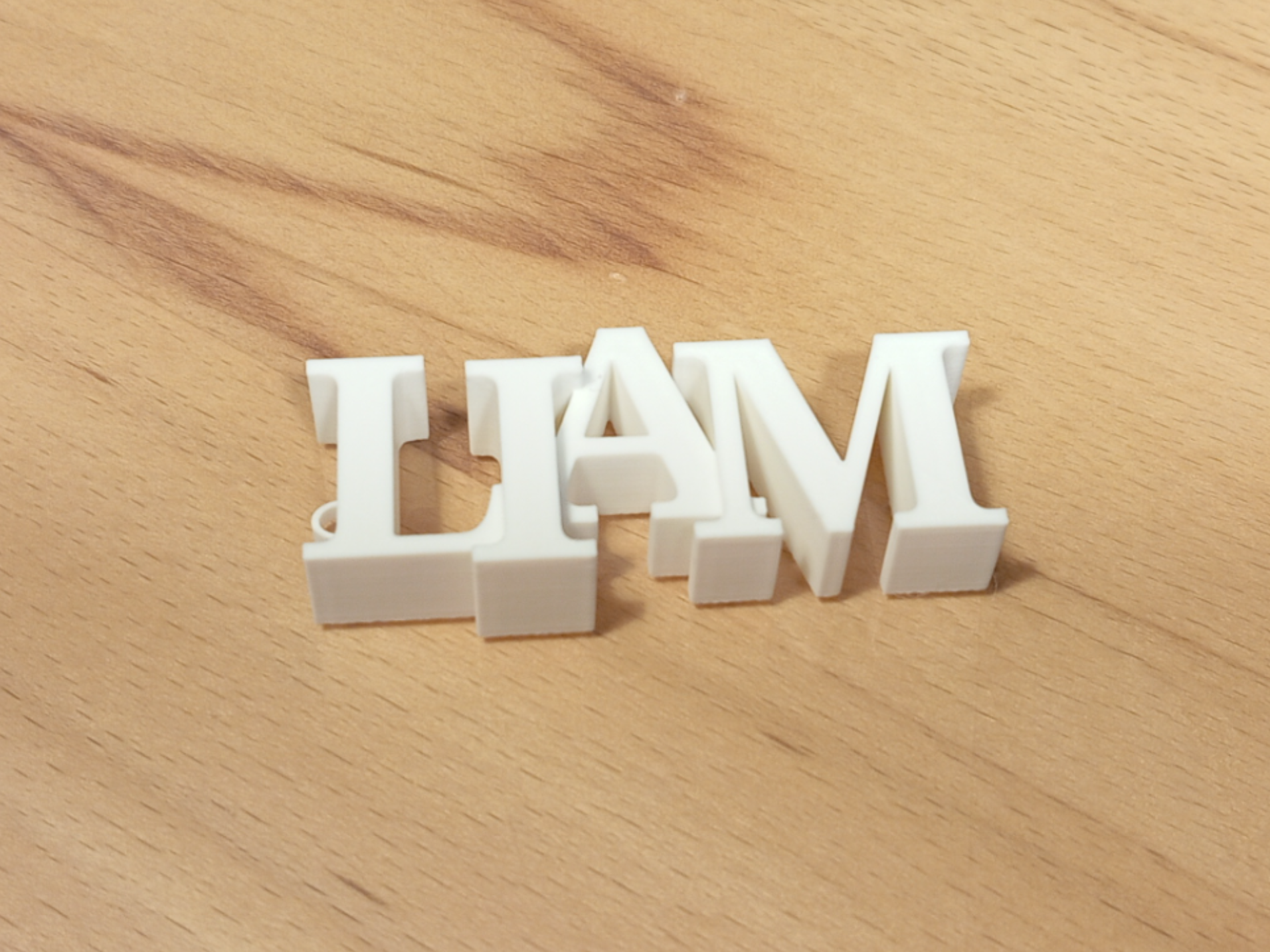 Liam NameTag for Keychain