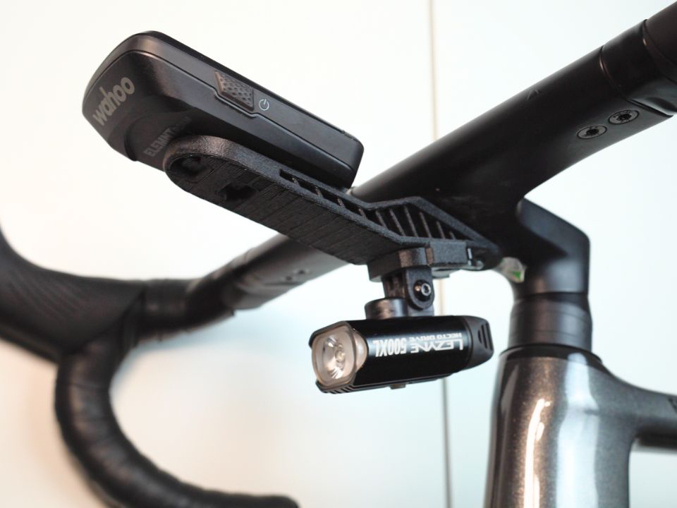 Aero Bike Computer Mount with Snap-On System