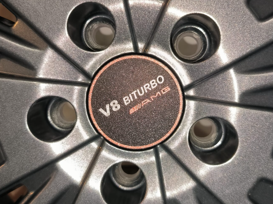 Rim cover AMG V8 Biturbo design