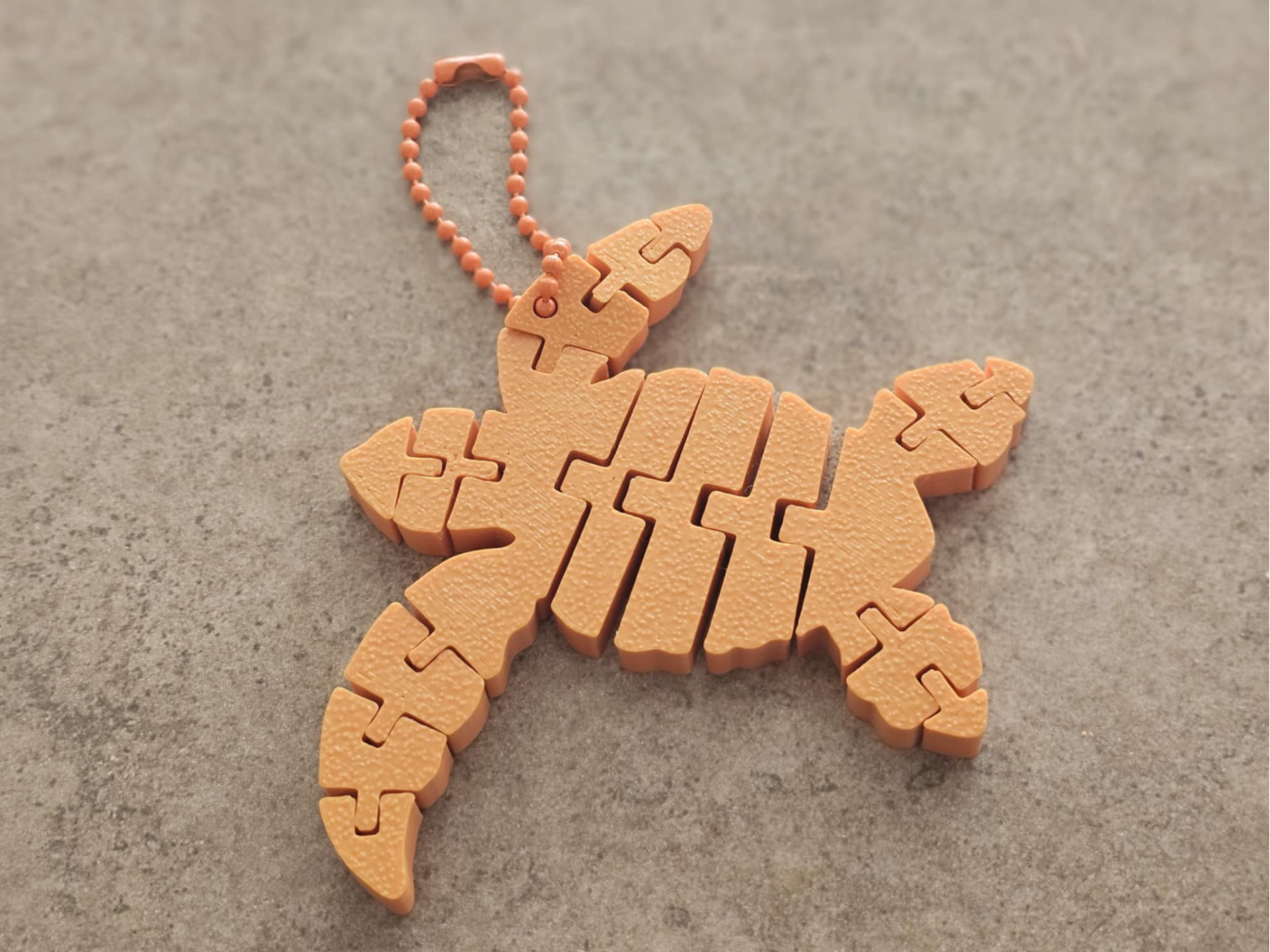 Flexi Sea Turtle Keychain