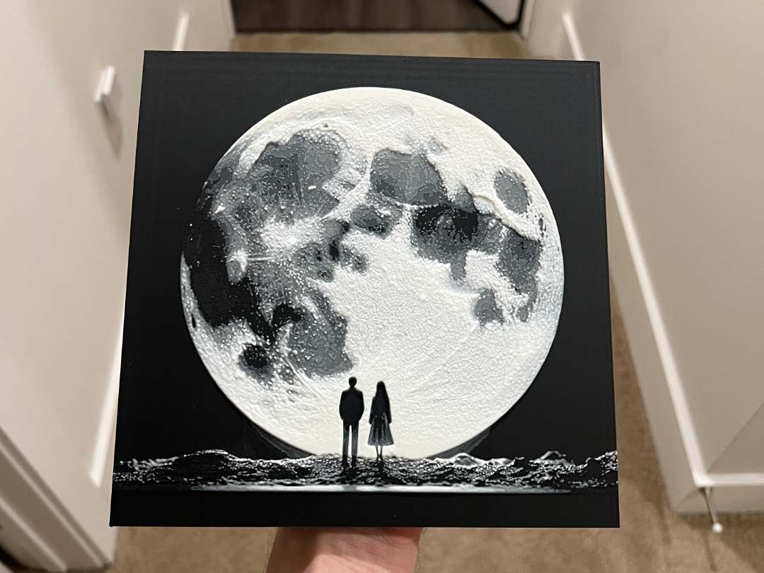 Standing in the Moonlight Together Hueforge