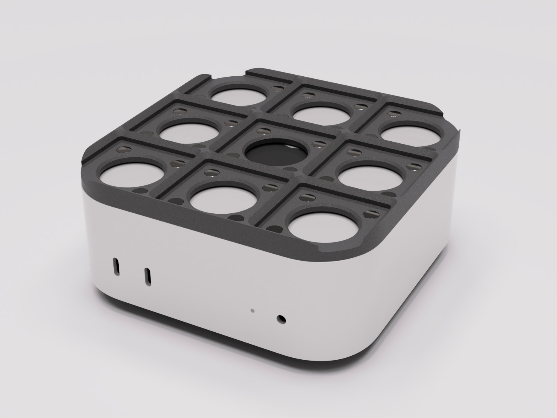 Gridfinity Hat for M4 Mac Mini