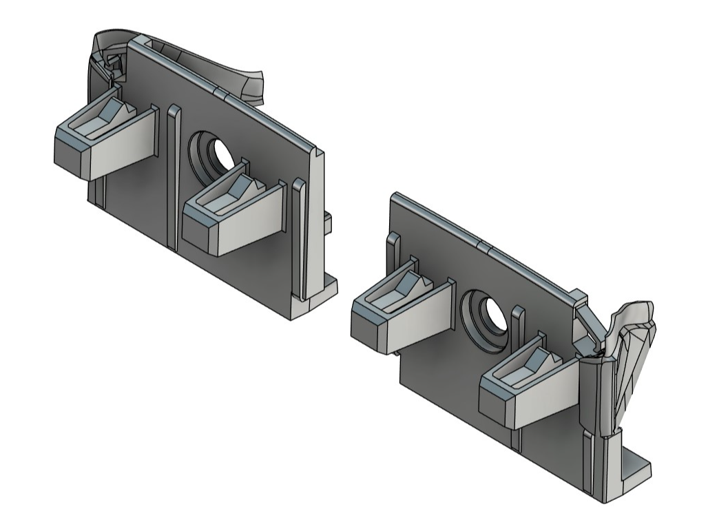 Tesla Model 3, Bracket 1084171-00-F 1084172-00-F