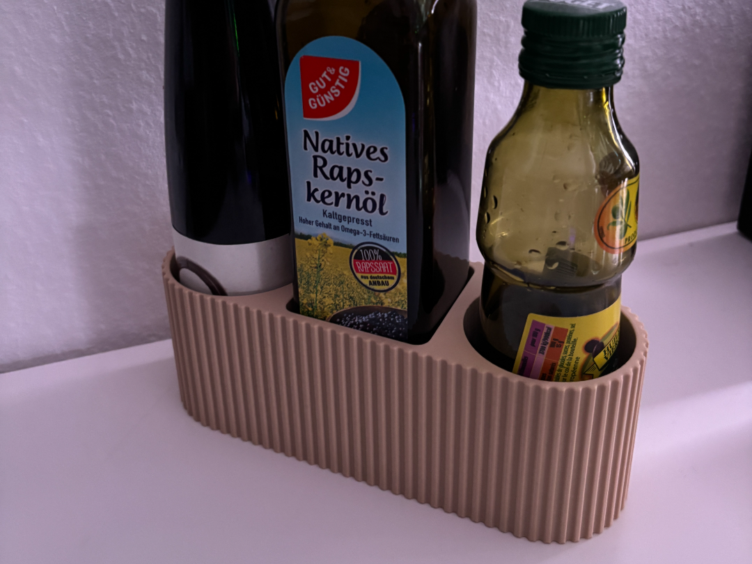 Moderner Öl Flaschenhalter